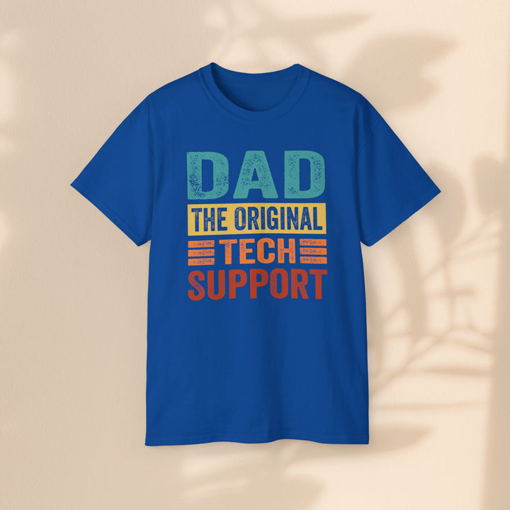 Tech Support Dad Unisex Ultra Cotton Tee - Funny Gift for Father's Day