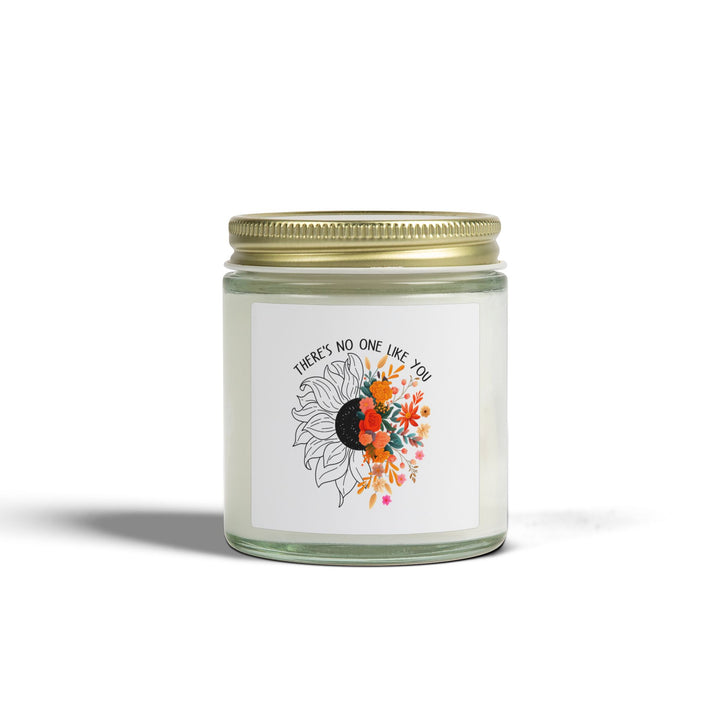 There is no one like you Scented Coconut Apricot Candles