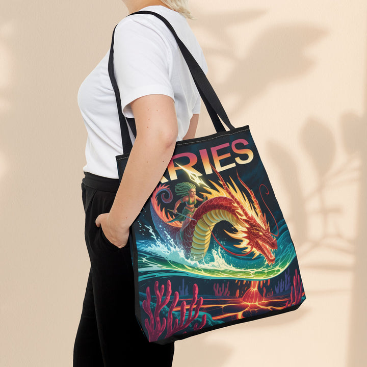 Aries Tote Bag - Perfect for Astrology Lovers, Stylish and Practical, Great for Gifts, Everyday Use, Festivals