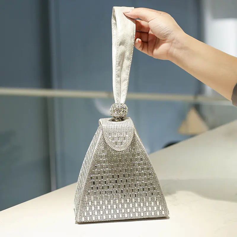 Luxury Rhinestone Clutch Bag for Women – Sparkling Evening Purse