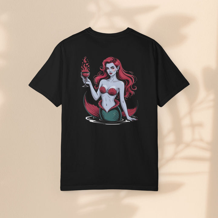 Mermaid-Themed Unisex T-Shirt – Fun Summer Apparel, Beach Lover Gift, Vintage Style Tee