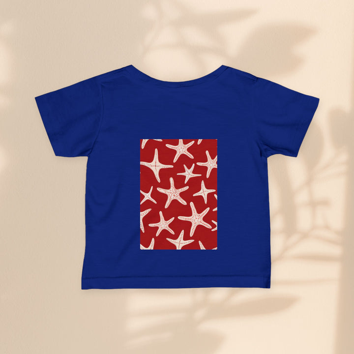 Infant Fine Jersey Tee - Red Star