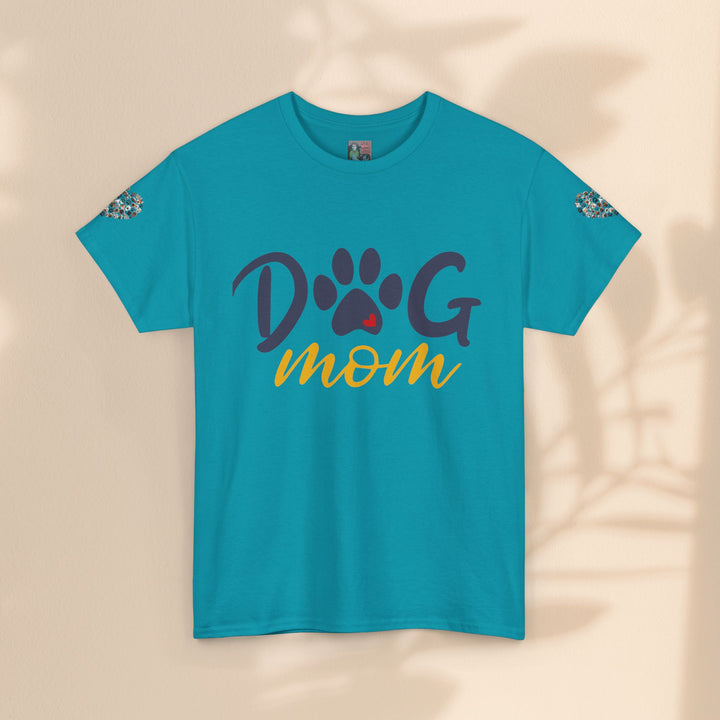 Dog Mom Unisex Heavy Cotton Tee - Cute Pet Lover Shirt for Every Occasion