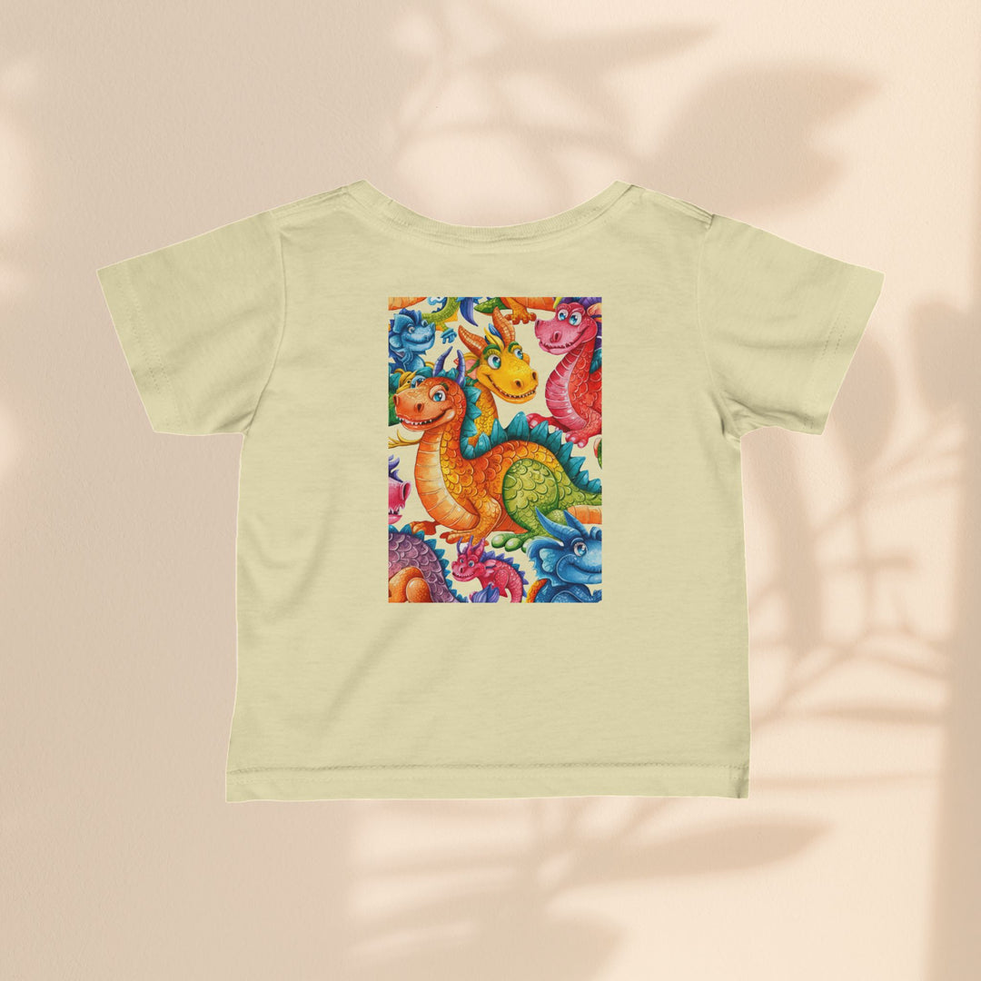 Infant Fine Jersey Tee - Happy Dragons