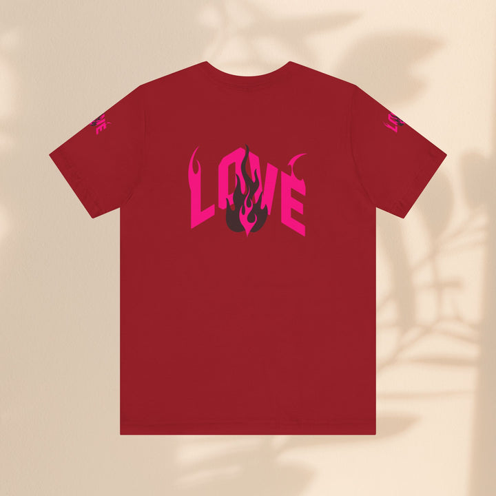 Unisex Jersey Short Sleeve Tee - LOVE