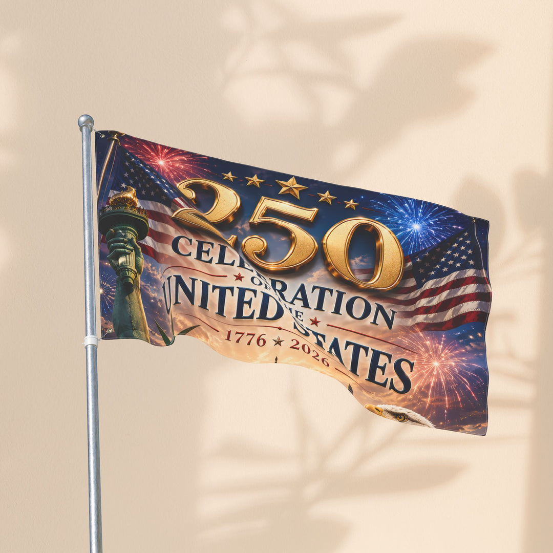 250th United States Celebration Flag — Double-Sided Patriotic Flag