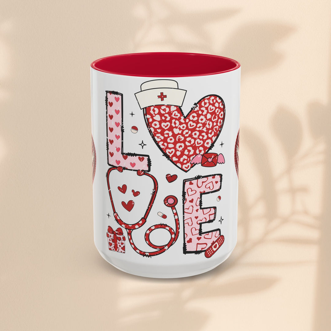 Colorful Mugs (11oz, 15oz) - Love Nurses