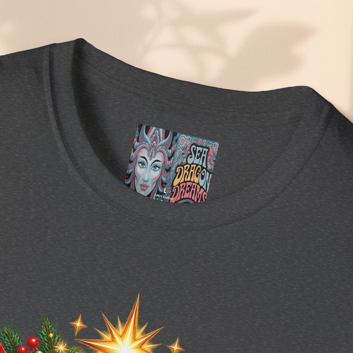 Joy to the World Christmas T-Shirt — Festive Wreath Holiday Tee