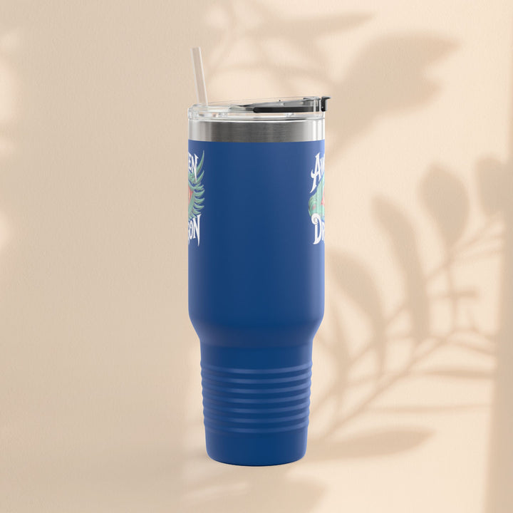 Dragon Insulated Travel Mug | 40oz | Awaken The Dragon | Perfect for Coffee Lovers, Eco-Friendly Designs