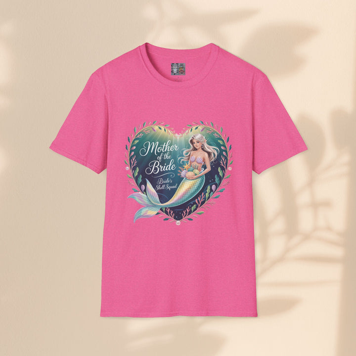 Mother of the Bride Mermaid Unisex Softstyle T-Shirt