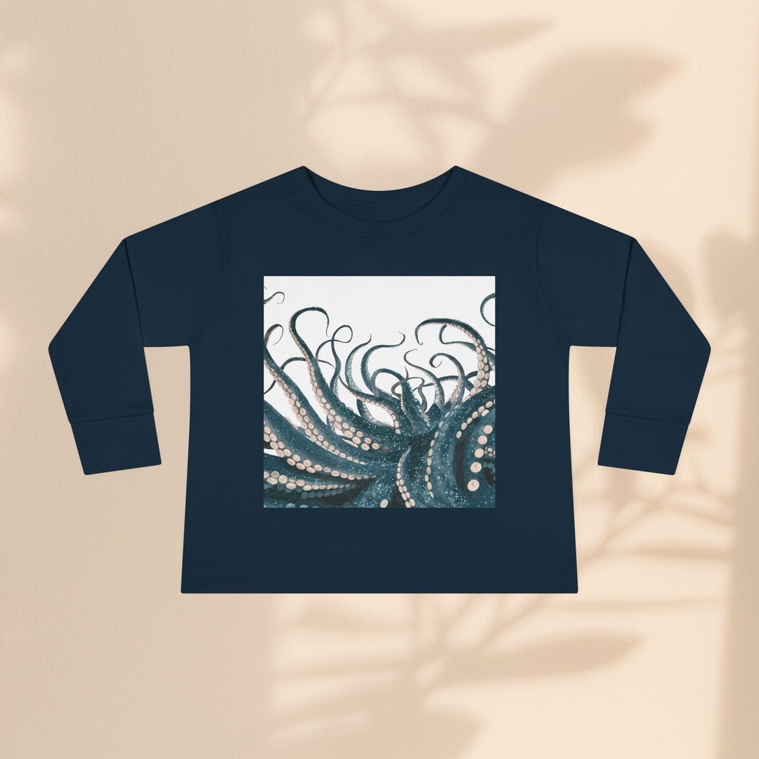 Toddler Long Sleeve Tee - Octopus