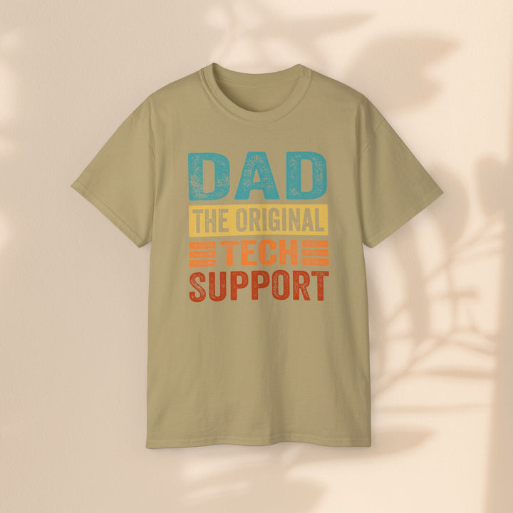 Tech Support Dad Unisex Ultra Cotton Tee - Funny Gift for Father's Day