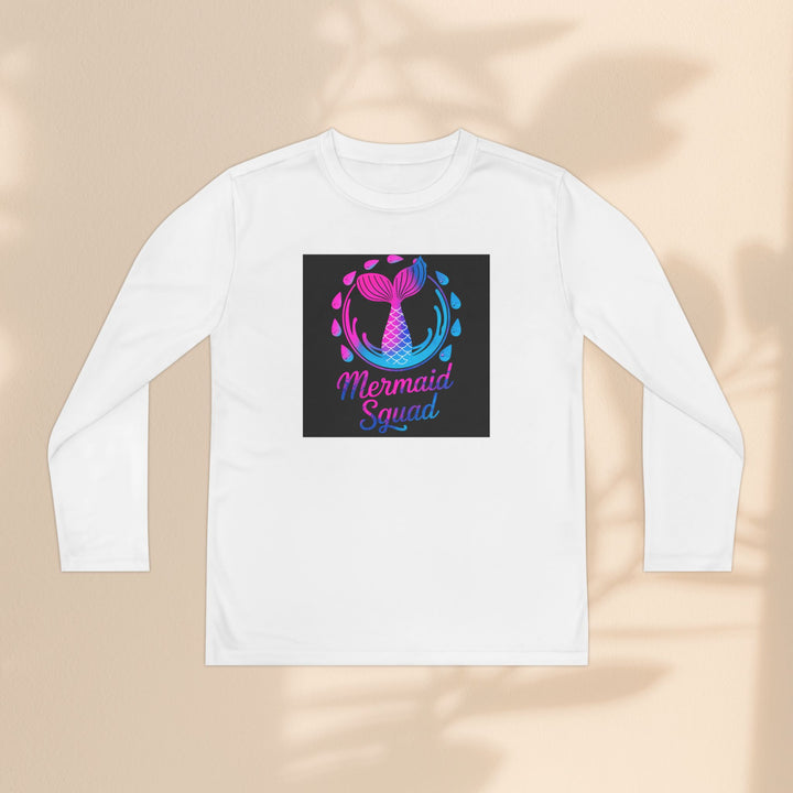 Youth Long Sleeve Competitor Tee - Mermaid Squad