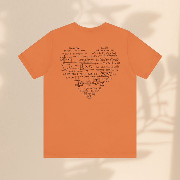 Unisex Jersey Short Sleeve Tee - Math Heart