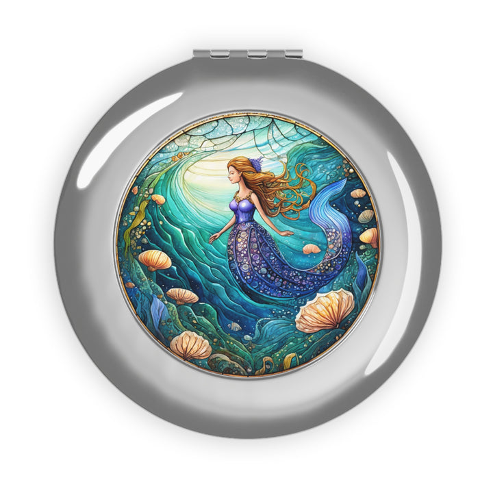 Compact Travel Mirror - Mermaid Life