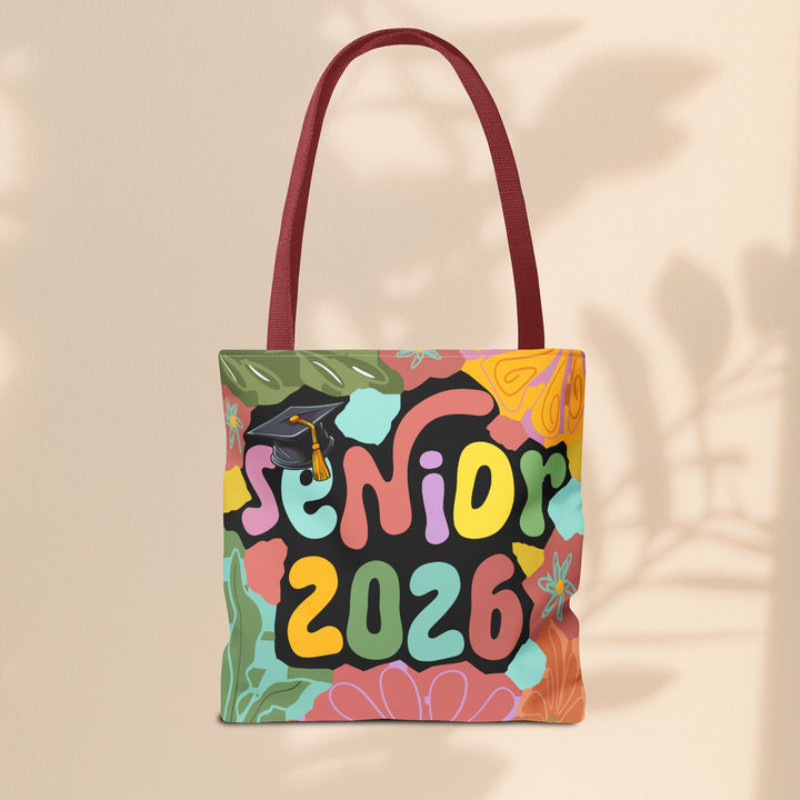 Senior 2026 Tote Bag | Colorful Grad Gift