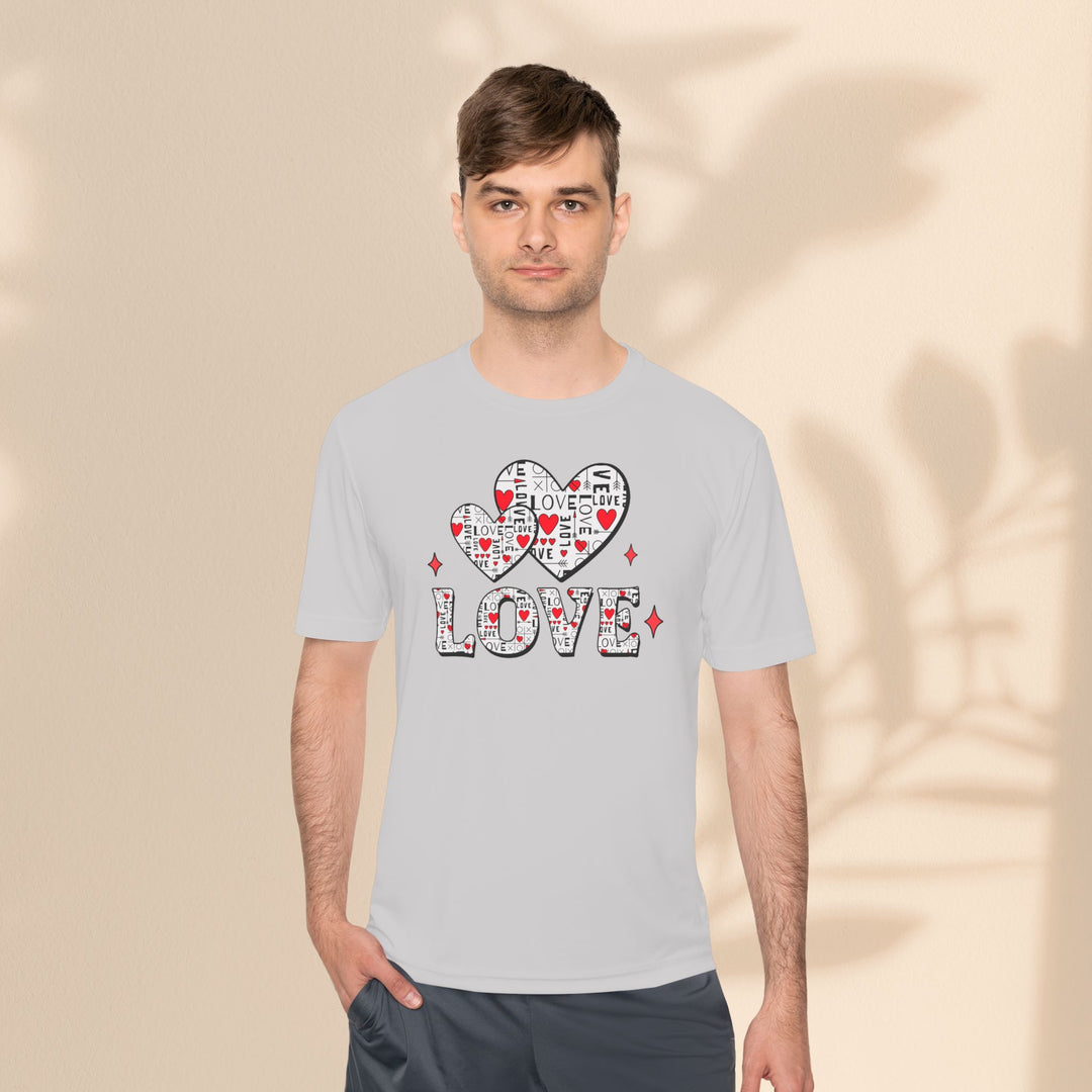 Unisex Moisture Wicking Tee - Love