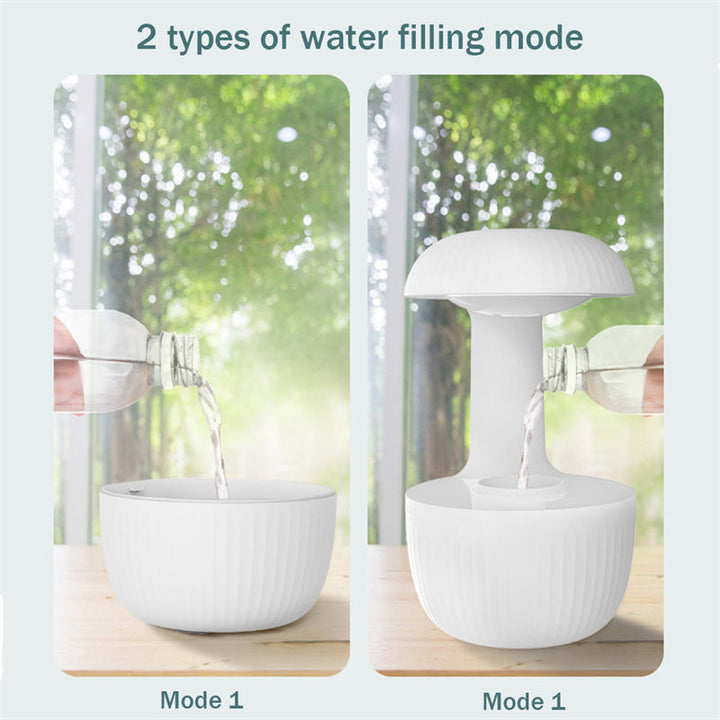 Anti-Gravity Air Humidifier | Levitating Water Drop Cool Mist Diffuser