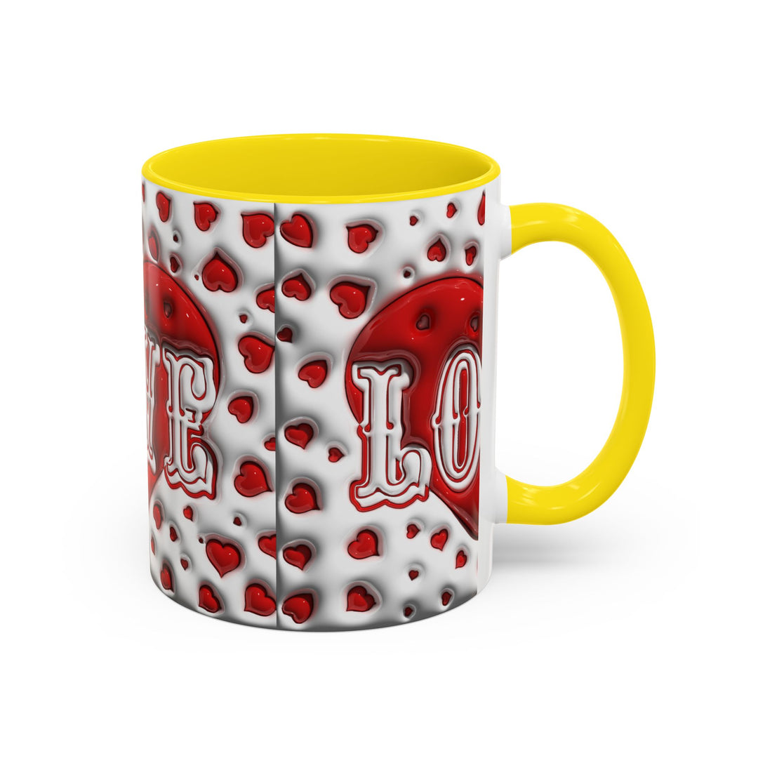 Accent Coffee Mug  - LOVE MUG