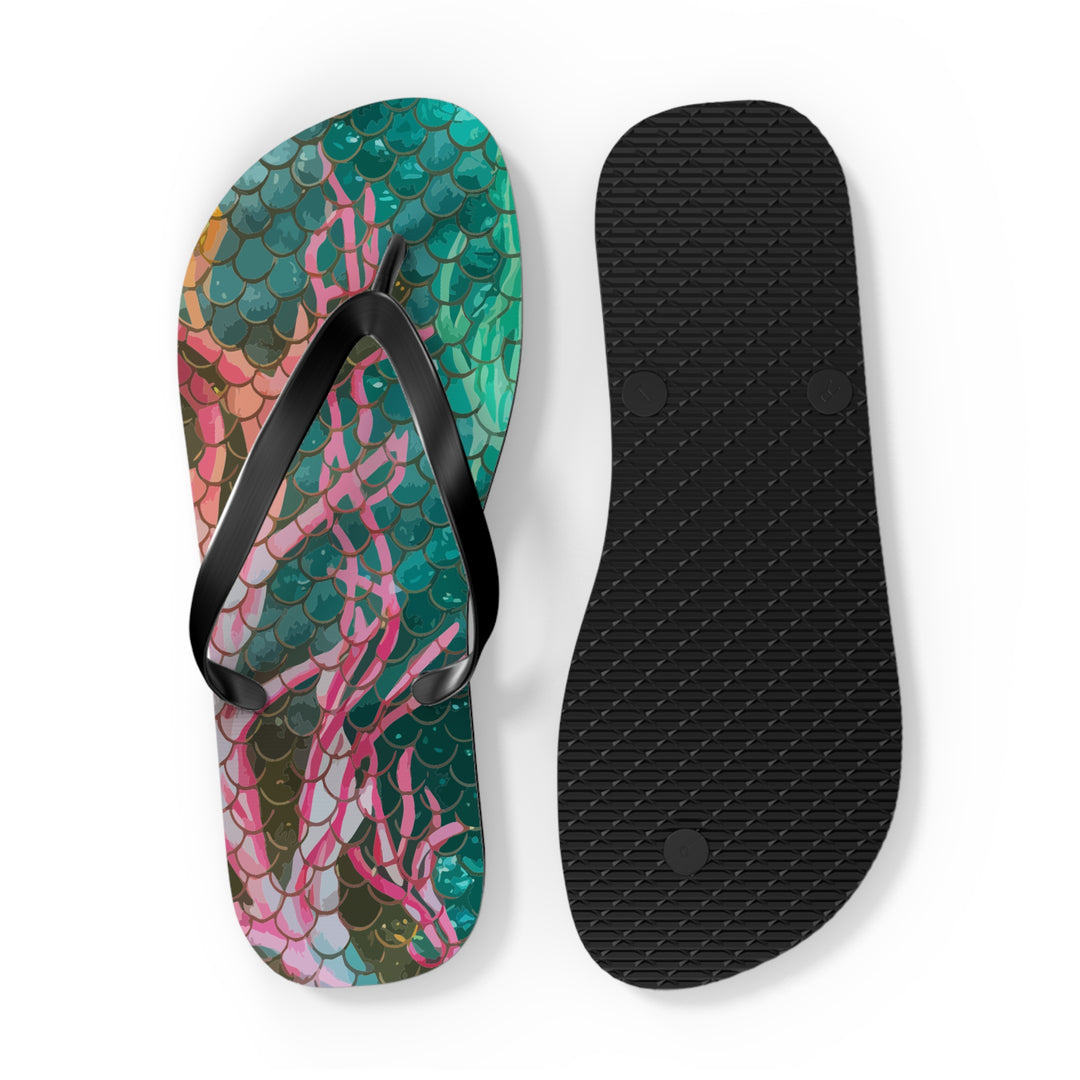 Flip Flops - Mermaid Scale Net