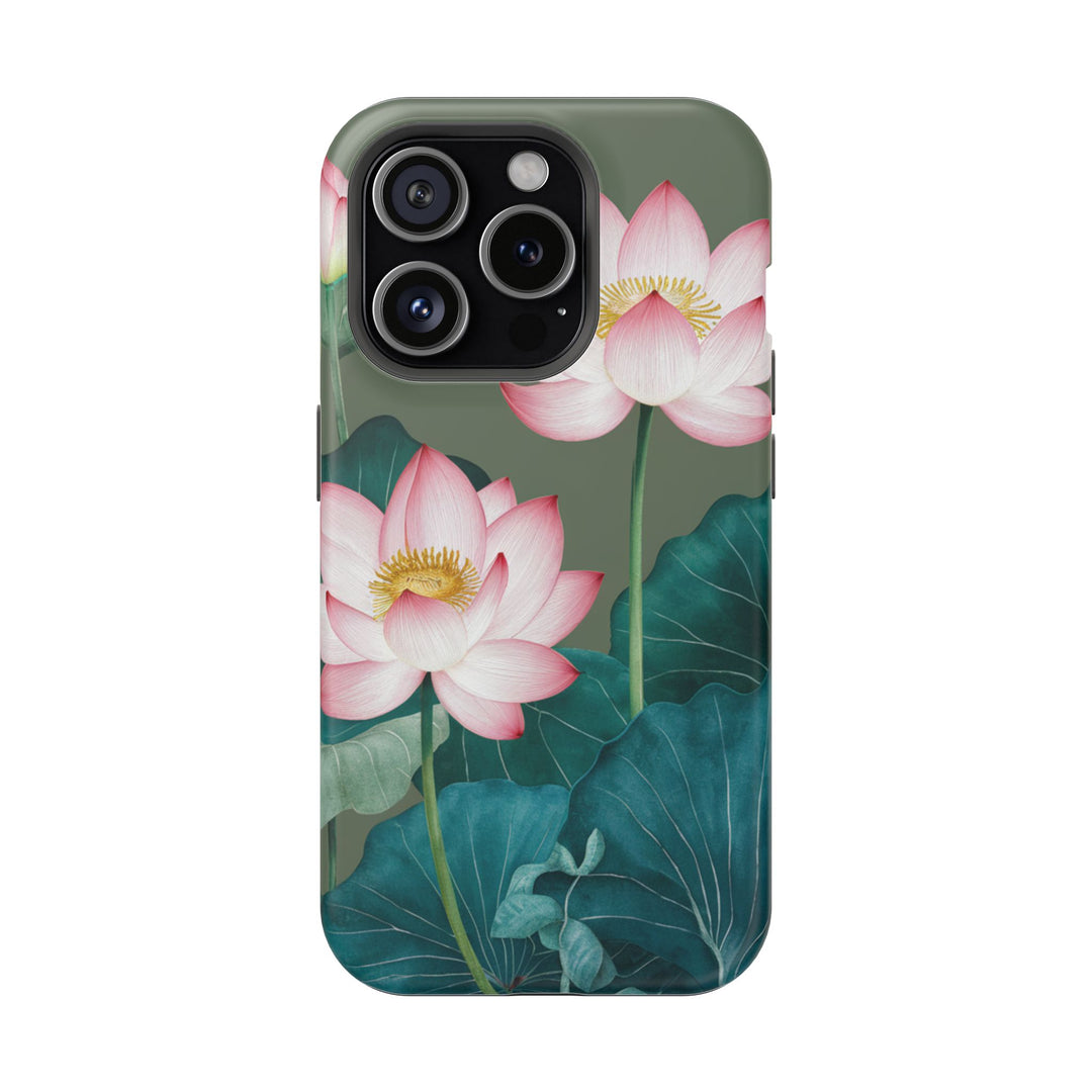 Impact-Resistant Cases - Lotus Flowers