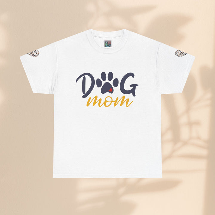 Dog Mom Unisex Heavy Cotton Tee - Cute Pet Lover Shirt for Every Occasion