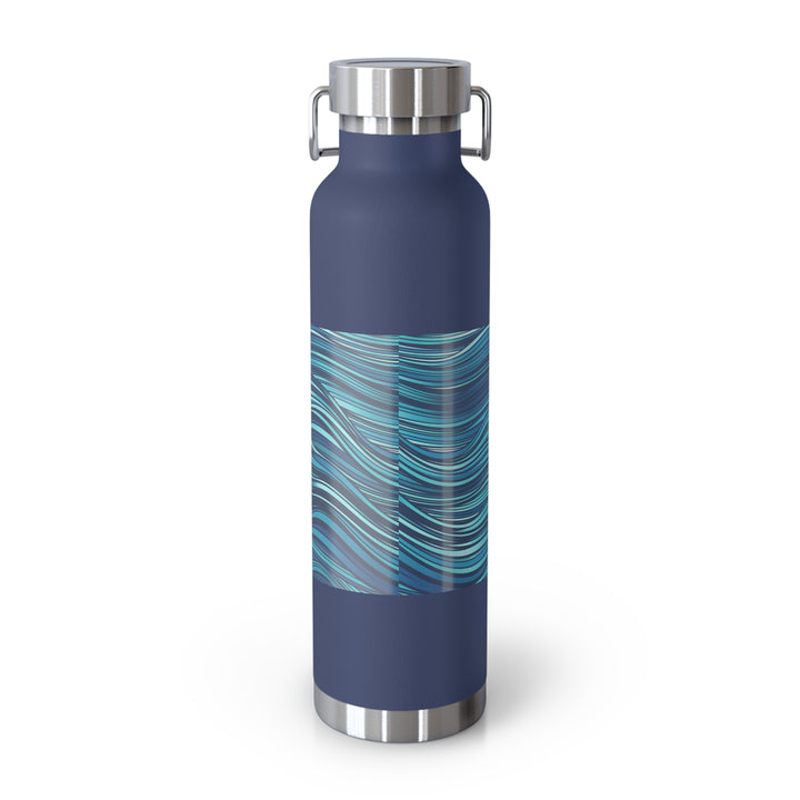 Copper Vacuum Insulated Bottle, 22oz - Dolphin Love