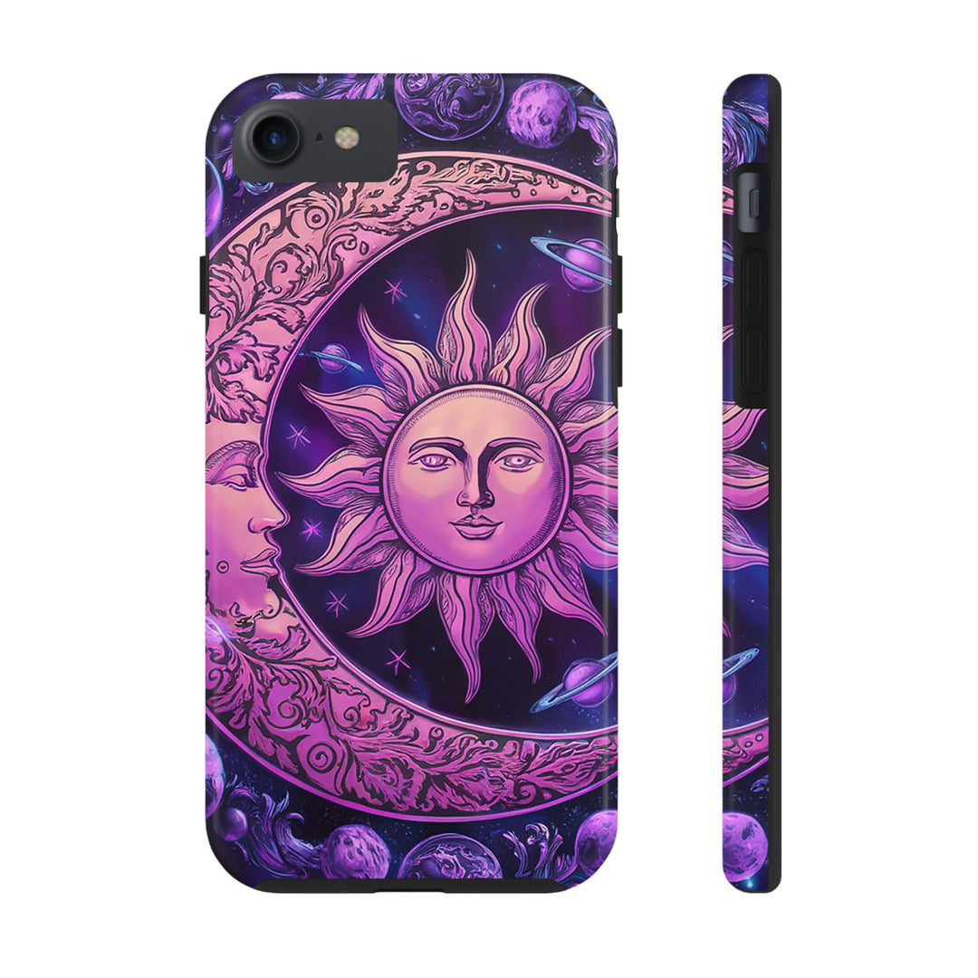 Tough Phone Cases - Purple Moon