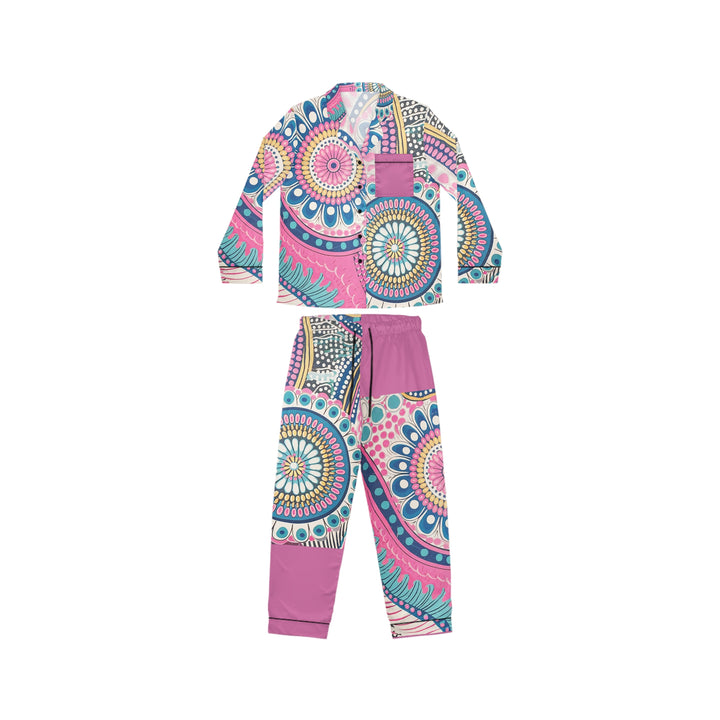 Women's Satin Pajamas — Luxe All-Over Print Sleepwear