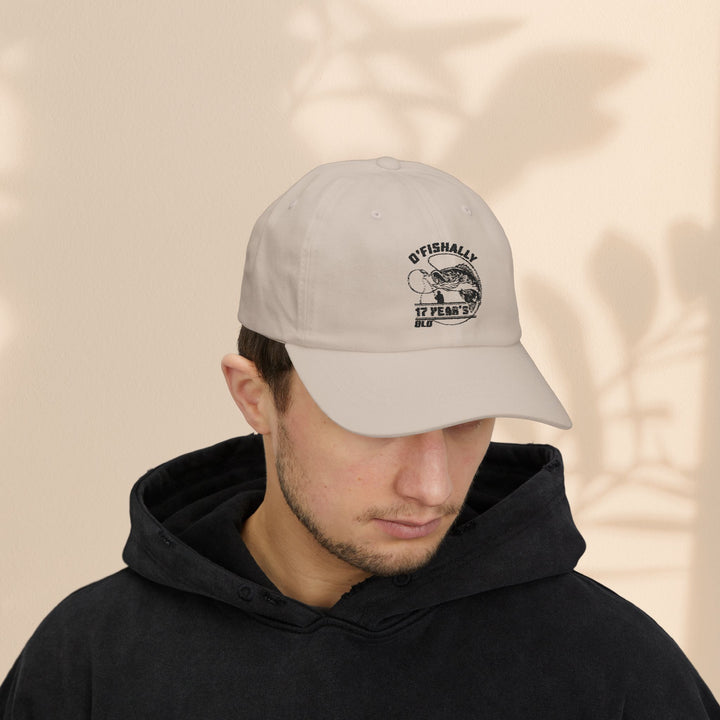 O-fish-ally 17 years old,  Fishing Classic Cap, Gift for 17 year old birthday, Outdoor Lover Cap