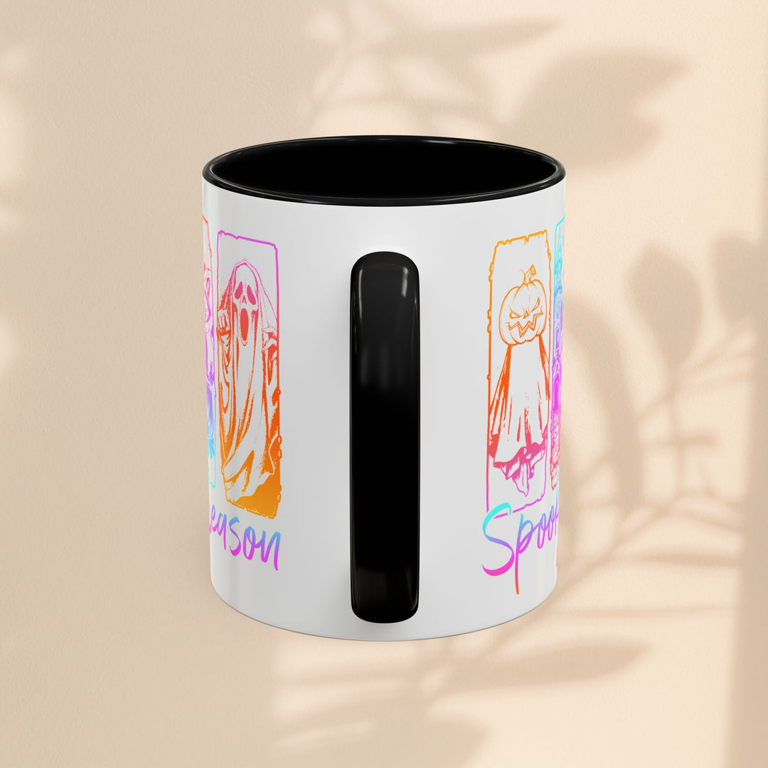 Spooky Season Accent Coffee Mug – Halloween Ceramic Cup (11oz, 15oz)