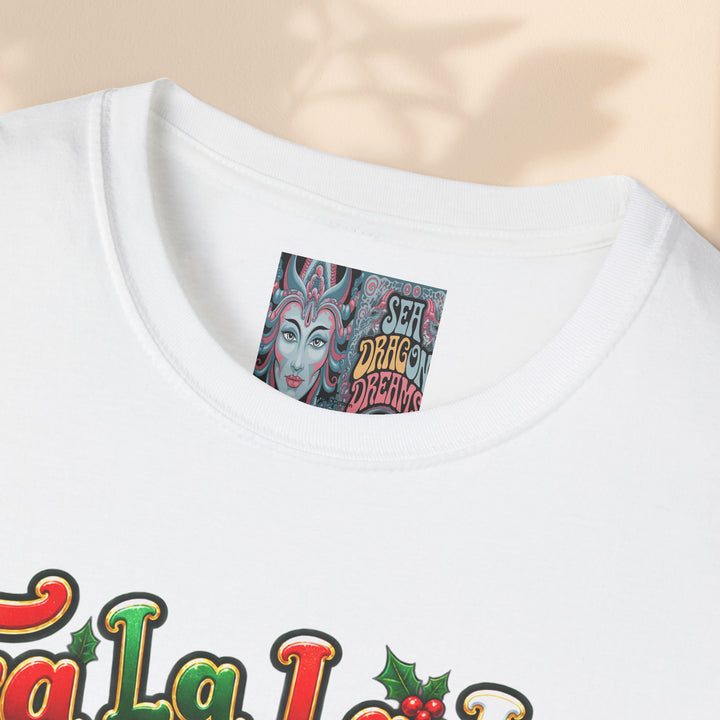 Holiday Dragon T-Shirt – Fa La La La Flame Christmas Tee