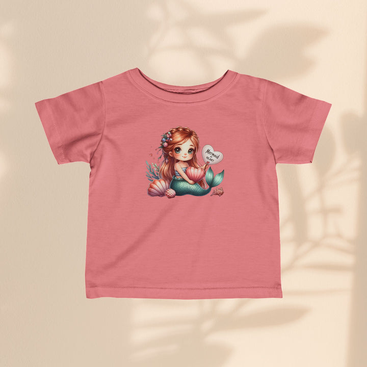 Infant Fine Jersey Tee - Mermaid At Heart