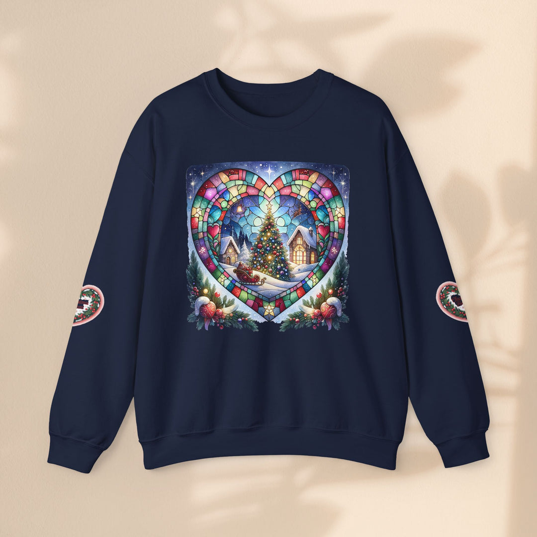 Christmas Tree Heart Sweatshirt