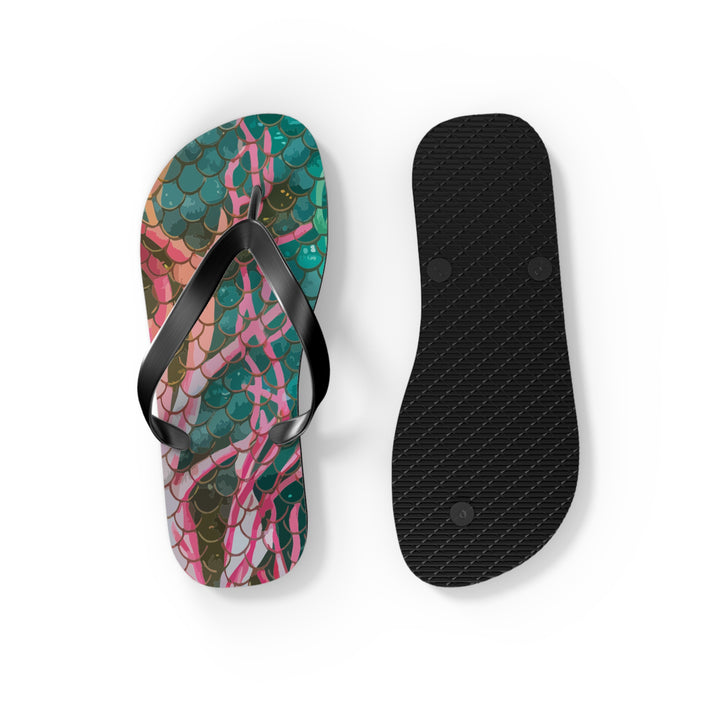 Flip Flops - Mermaid Scale Net