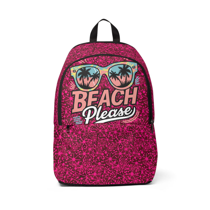 Unisex Fabric Backpack - Beach Please