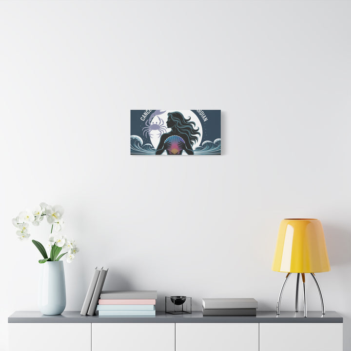 Zodiac Cancer Matte Stretched Canvas Wall Art