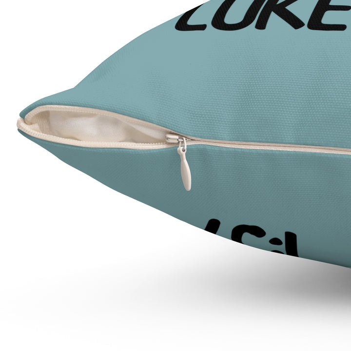 Inspirational Cancer Awareness Pillow - 'Heal Cancer' with Verse Luke 1:37