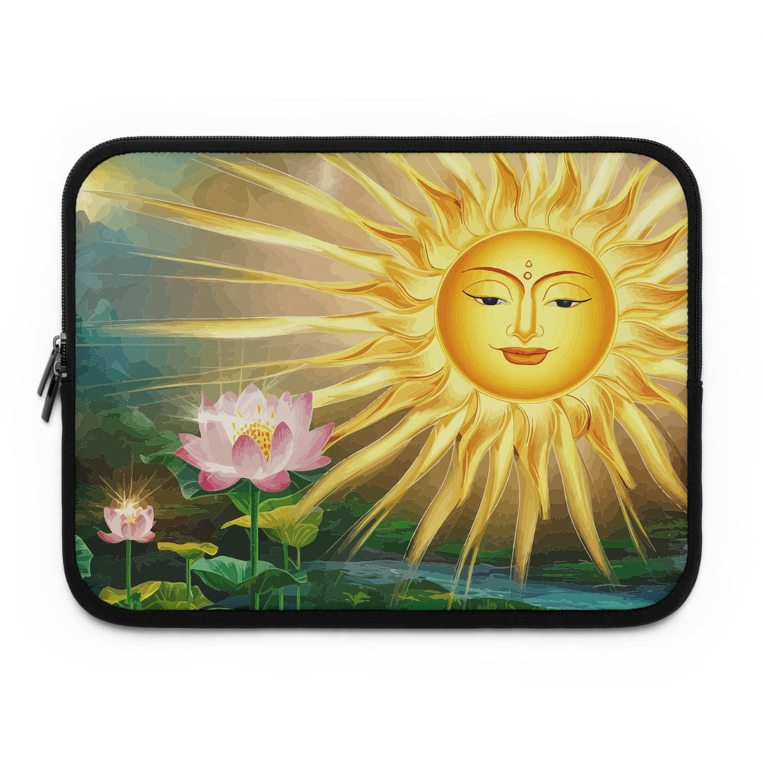 Lotus Sun Laptop Sleeve