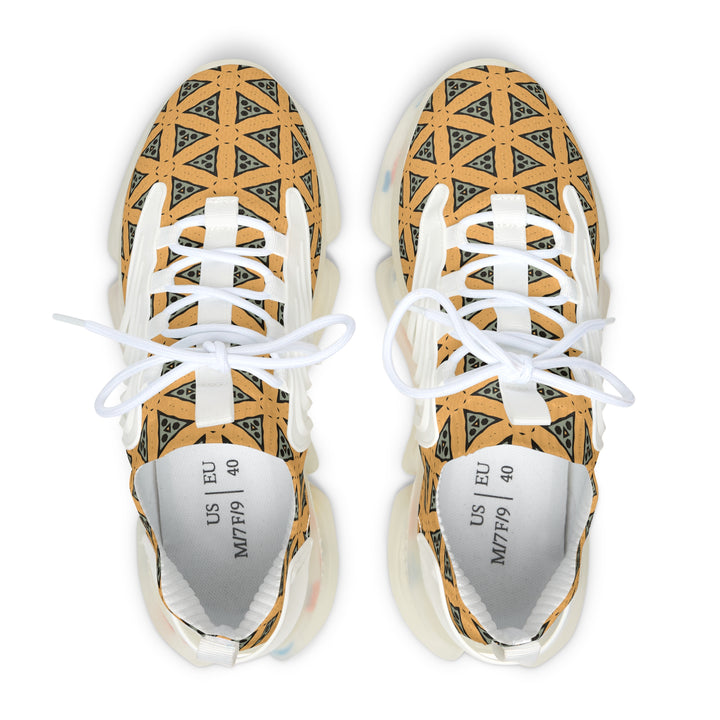 Women's Mesh Sneakers - Yellow CrossHatch