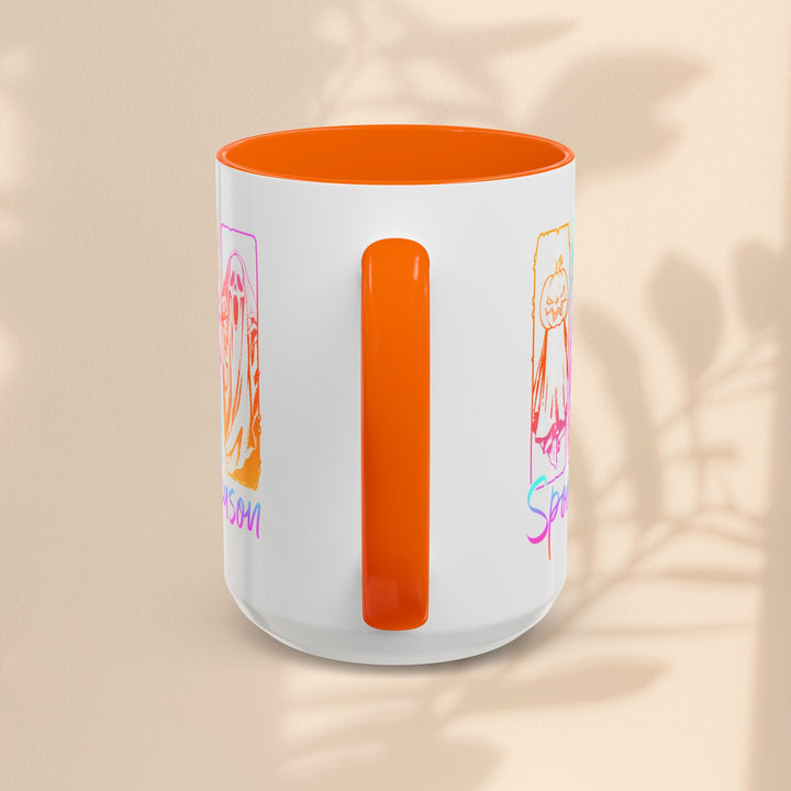Spooky Season Accent Coffee Mug – Halloween Ceramic Cup (11oz, 15oz)