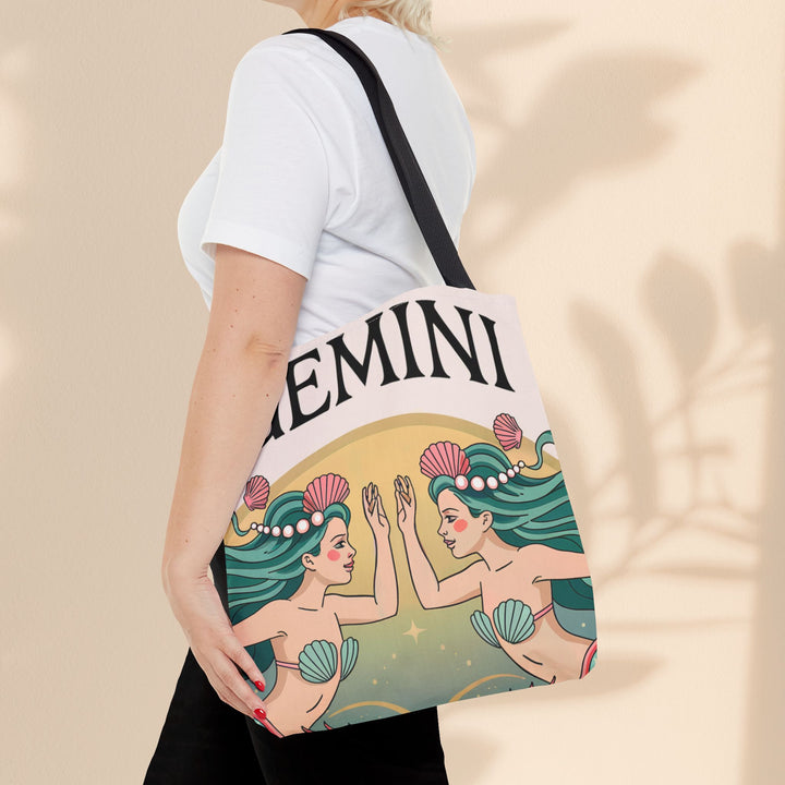Gemini Zodiac Tote Bag, Astrological Bag, Personalized Gift, Astrology Lover, Horoscope Accessory, Birthday Present