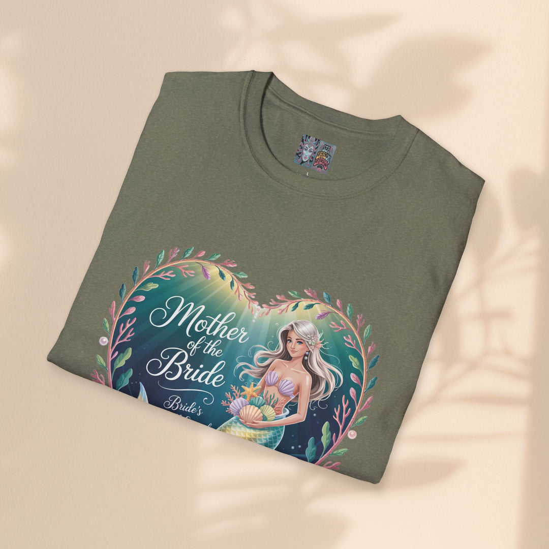 Mother of the Bride Mermaid Unisex Softstyle T-Shirt
