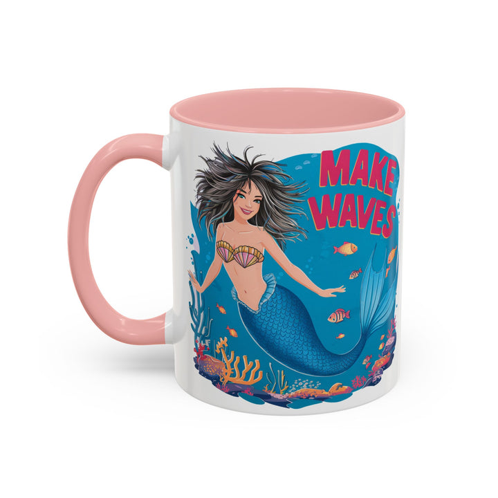 Accent Coffee Mug (11, 15oz) - Make Waves