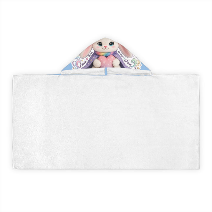 Hopeful Bunny Hooded Towel | Brave Buddies™