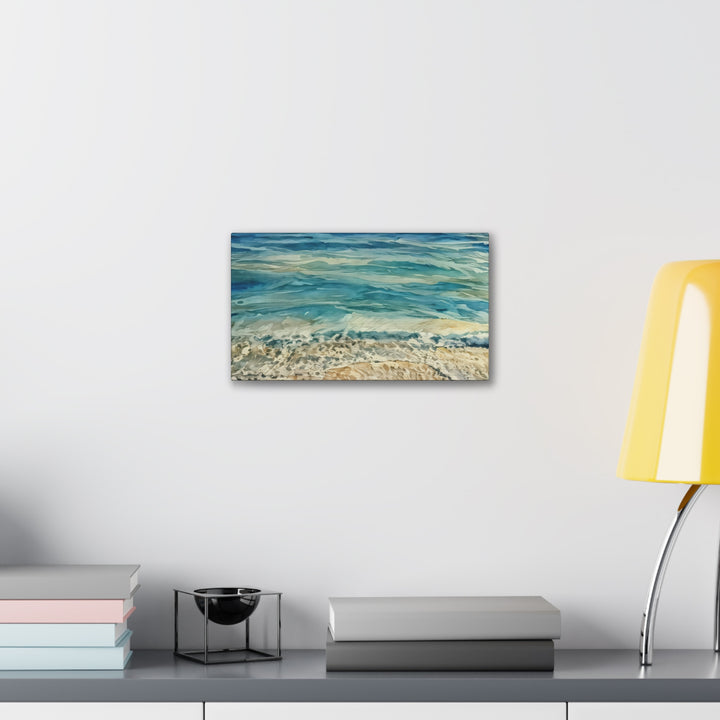 Stretched Beach Art Canvas Print