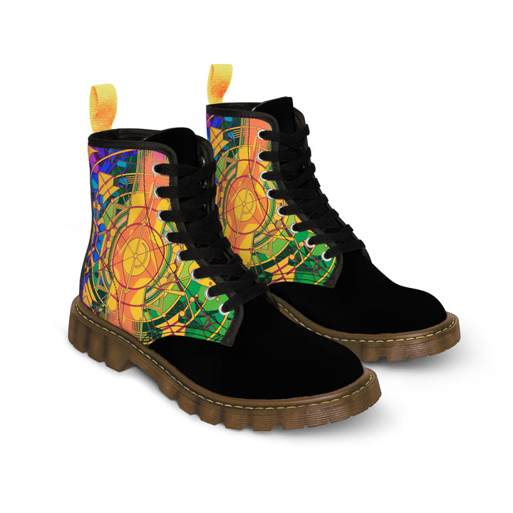 Men's Canvas Boots - Tesla Energy