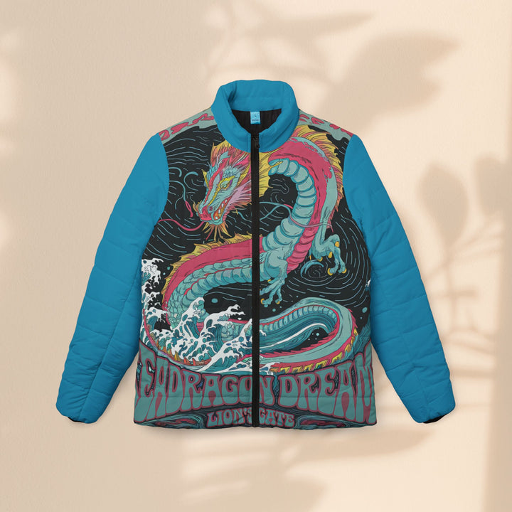 Women’s Puffer Jacket - Sea Dragon Lion's Gate