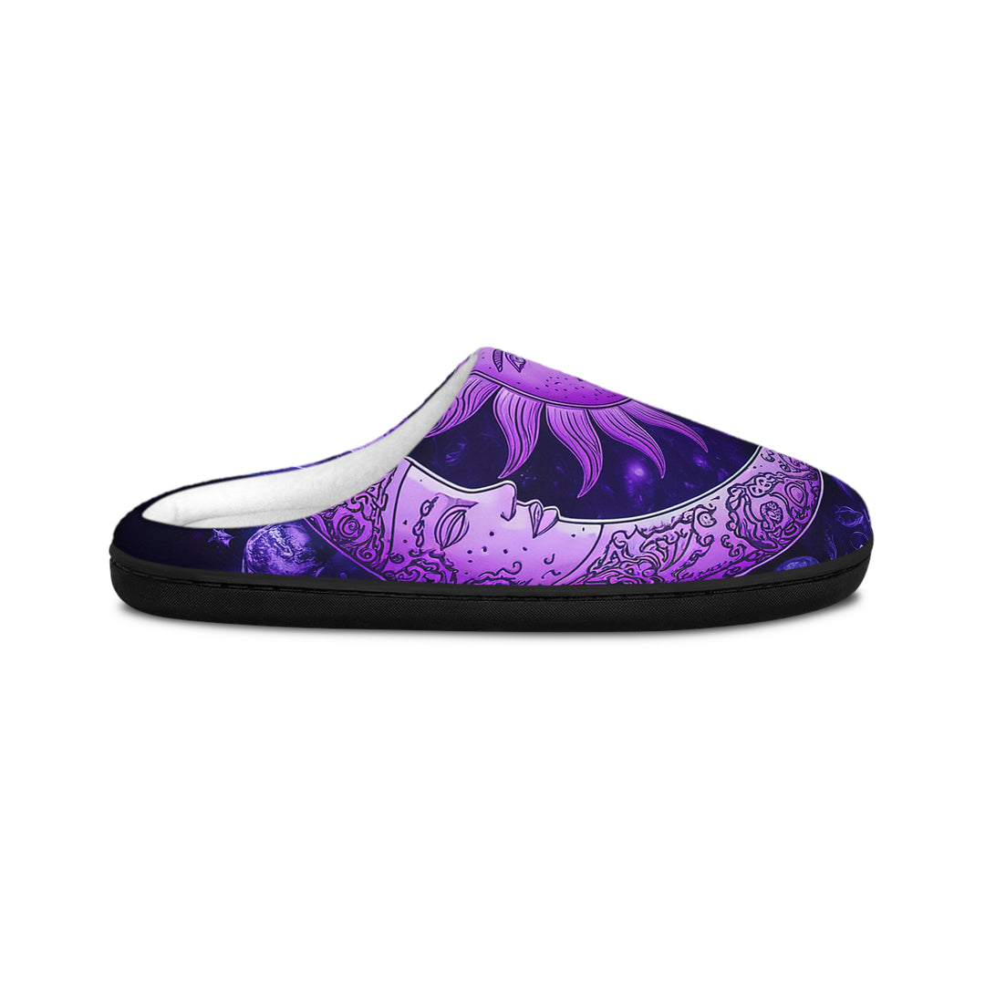 Women's Indoor Slippers - Purple Moon