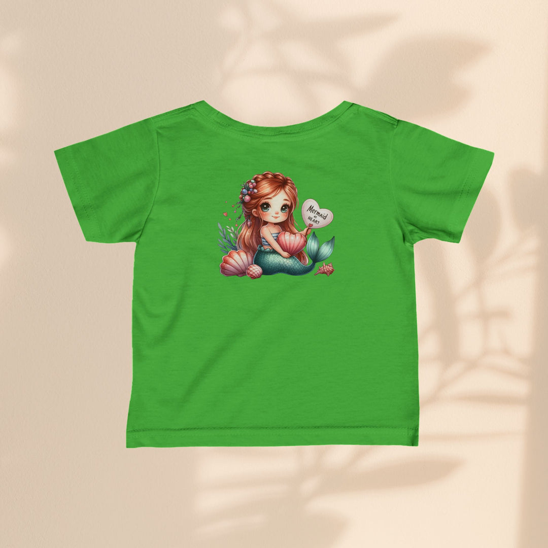 Infant Fine Jersey Tee - Mermaid At Heart